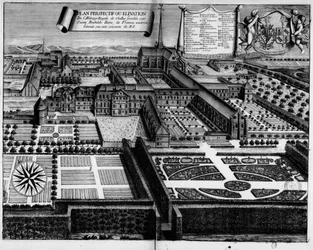 Abtei Chelles im Jahr 1688
